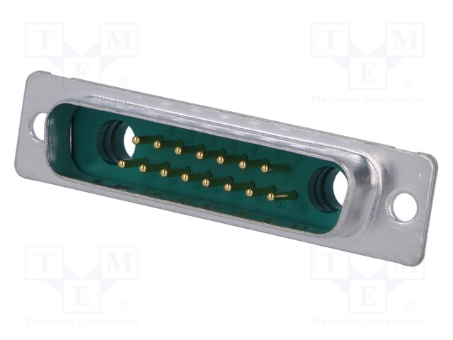 Special D-Sub; PIN: 17(2+15); plug; male; w/o special terminals