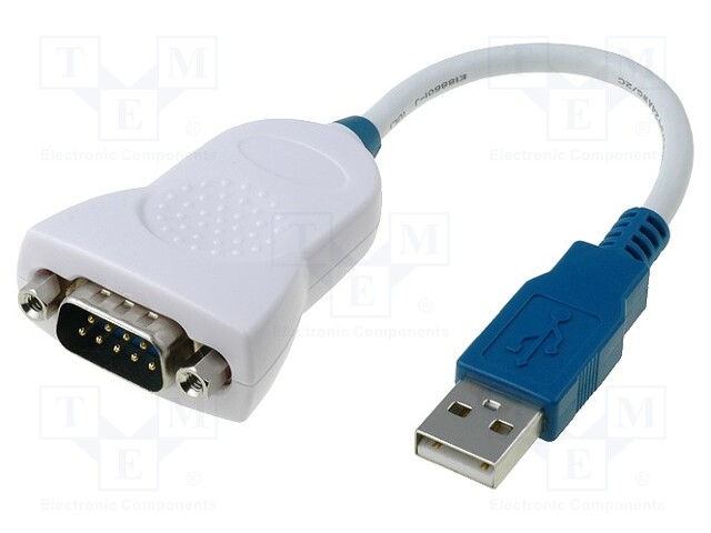 Module: cable integrated; RS232,USB; D-Sub 9pin,USB A; V: lead