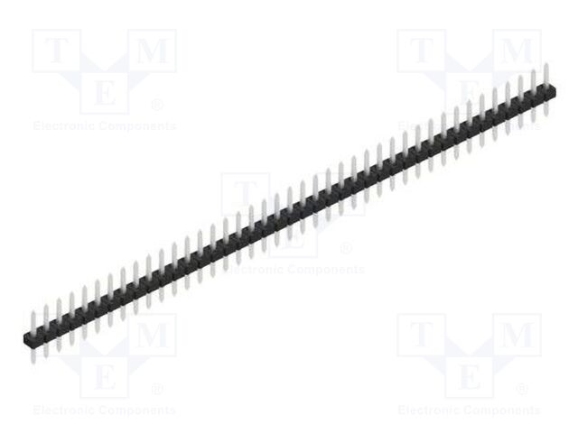 Connector: pin strips; pin header; male; PIN: 41; 2mm; THT; 1x41