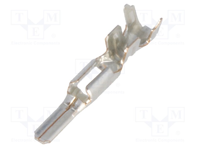 Contact; male; 22AWG÷20AWG; Mizu-P25; tinned; crimped; for cable