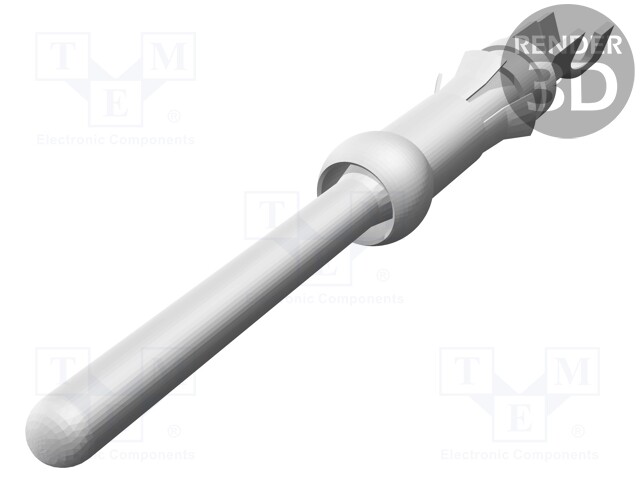 Contact; male; 0.6mm2; HD.M; gold-plated; crimped; for cable