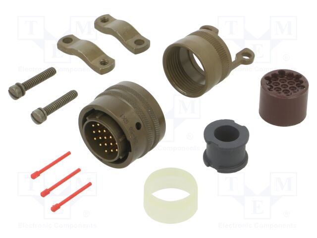 Connector: circular; plug; PT/451