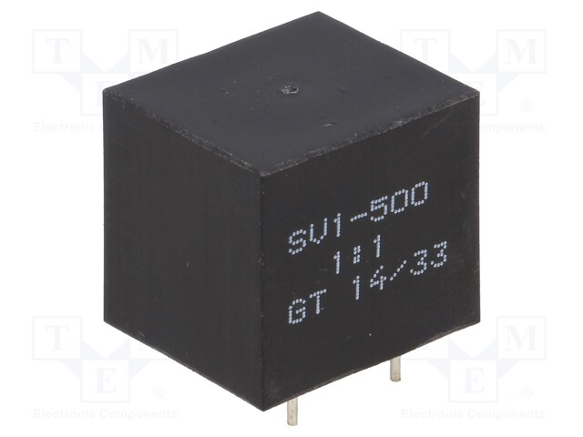 Transformer: low frequency; Rpri.wind: 4.6Ω; Rsec.winding: 4.6Ω