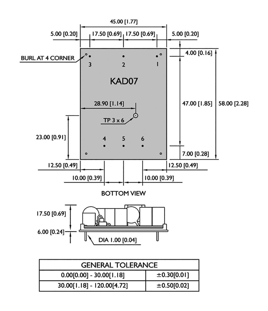 Converter: AC/DC; 7.5W; Uin: 65÷265V; Uout: 15VDC; Uout2: -15VDC