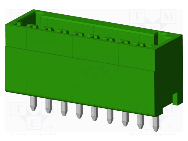 Connector: pluggable terminal block; socket; male; straight; THT