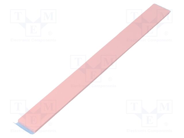 Tape: heat transfer; W: 20mm; L: 0.2m; Thk: 3mm; 3W/mK; silicone