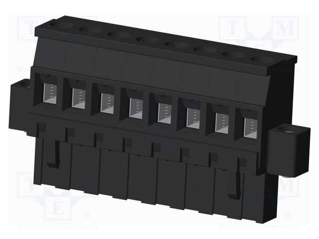 Connector: pluggable terminal block; plug; female; angled 90°