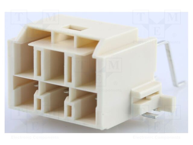 Connector: wire-board; male; CP-6.5; 11.8A; 600V; PIN: 6; angled