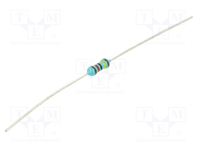 Resistor: metal film; THT; 14kΩ; 600mW; ±1%; Ø2.5x6.8mm; axial