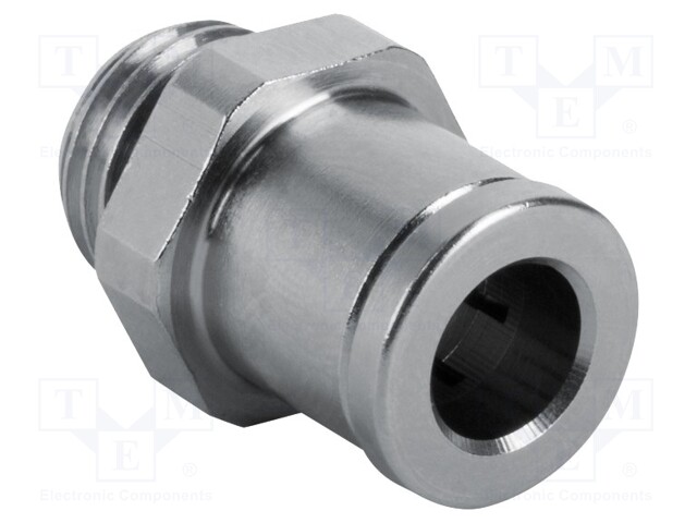 Straight push-in fitting; Mounting: G1/4-AG; Man.series: STV-GE