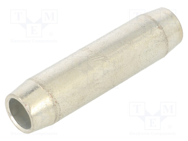 Tip: butt splice; non-insulated; copper; 95mm2; tinned; crimped