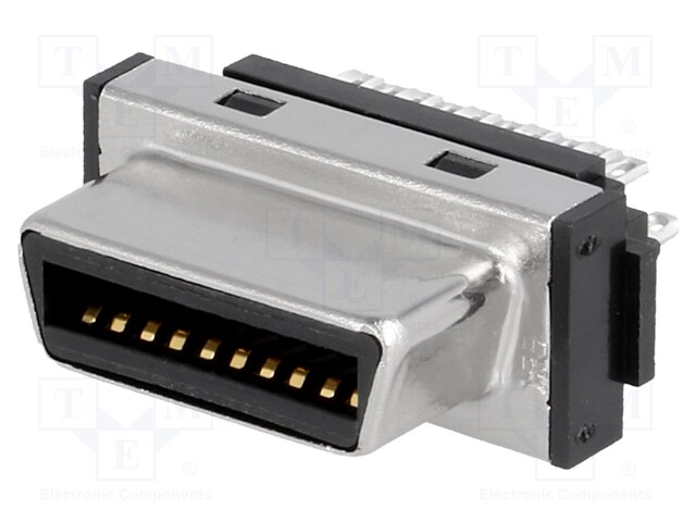 Connector: PCB-cable/PCB; PIN: 20; plug; female; soldering
