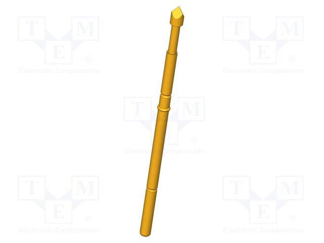 Test needle; Operational spring compression: 4mm; 5A; Ø: 2mm; 1.5N