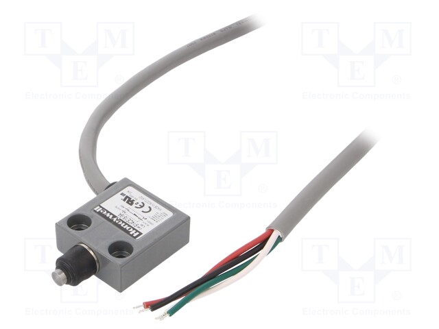 Limit switch; pin plunger Ø7mm; SPDT; 5A; max.240VAC; max.28VDC
