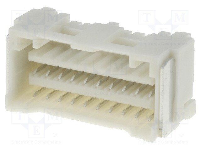 Socket; wire-board; male; CLIK-Mate; 1.5mm; PIN: 20; SMT; 1A; tinned