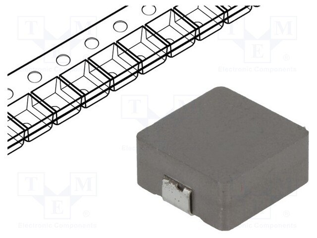 Inductor: wire; SMD; 12uH; Ioper: 6A; 23mΩ; ±20%; Isat: 8A; -55÷125°C