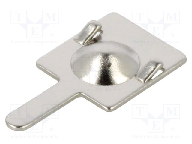 Contact; AAA,R03; Batt.no: 1; soldered,push-in; Contacts: steel