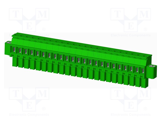Connector: pluggable terminal block; plug; female; angled 90°