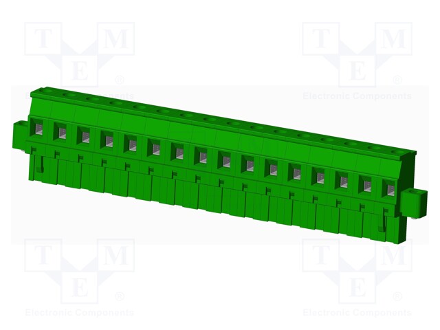 Connector: pluggable terminal block; plug; female; angled 90°