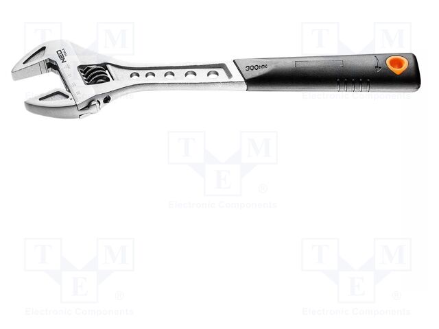 Wrench; adjustable; 300mm; Max jaw capacity: 38mm