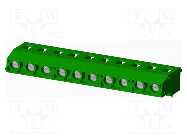 Connector: PCB terminal block; terminal; Plating: tinned; on PCBs