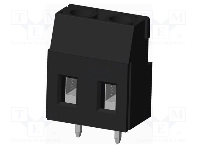 Connector: PCB terminal block; terminal; Plating: tinned; on PCBs
