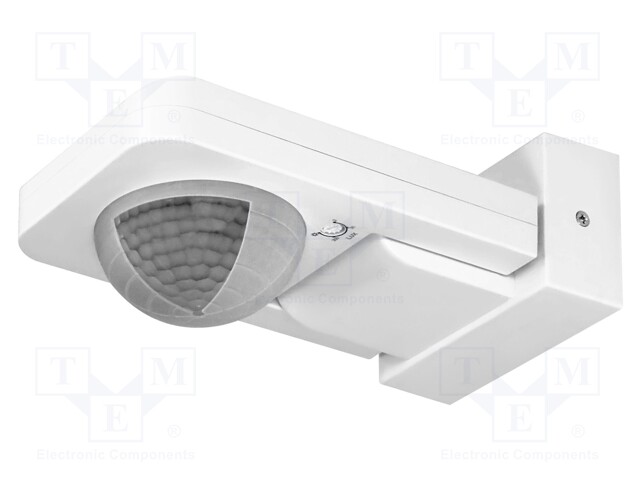 Motion sensor; wall mount; 230VAC; IP65; 20m; Range: 10s÷30min