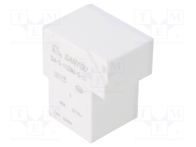 Relay: electromagnetic; SPST-NO; Ucoil: 12VDC; 40A; Series: SLA-G