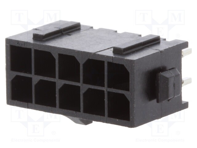 10POS MICRO MNL ASSY,VRT,HDR