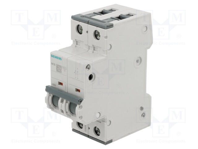 Circuit Breaker, MCB, 5SY6, 1P+N, 6 kA, 230 V, 6 A
