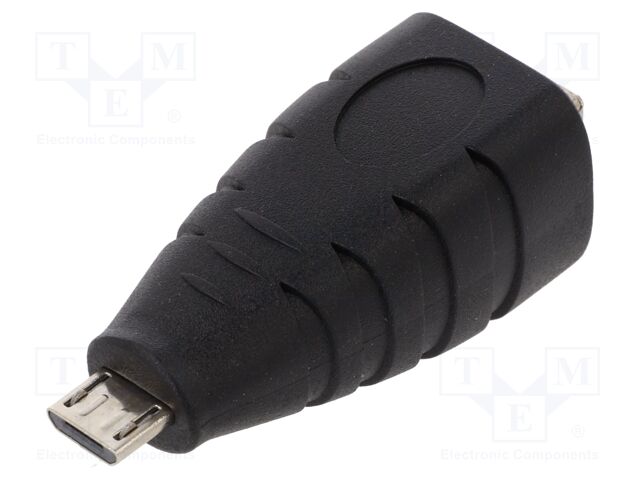 Adapter; USB 2.0; USB B socket,USB B micro plug