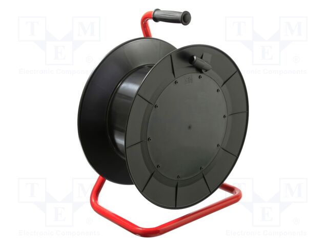 Cable reel; without socket,without earthing,with brake,rolled