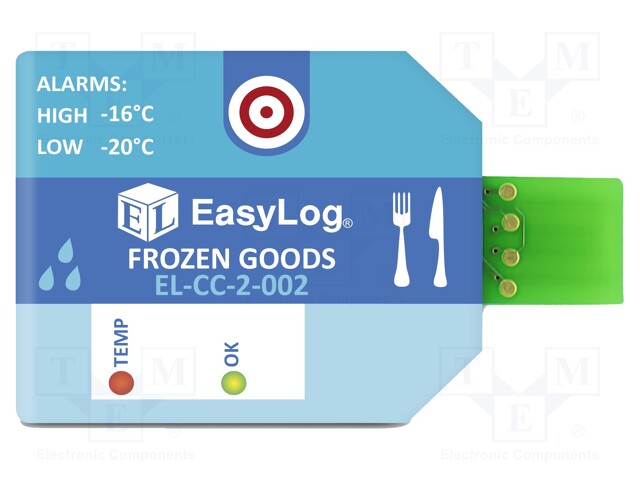 Data logger; temperature,humidity; ±0,3°C; ±2%; Temp: -30÷70°C