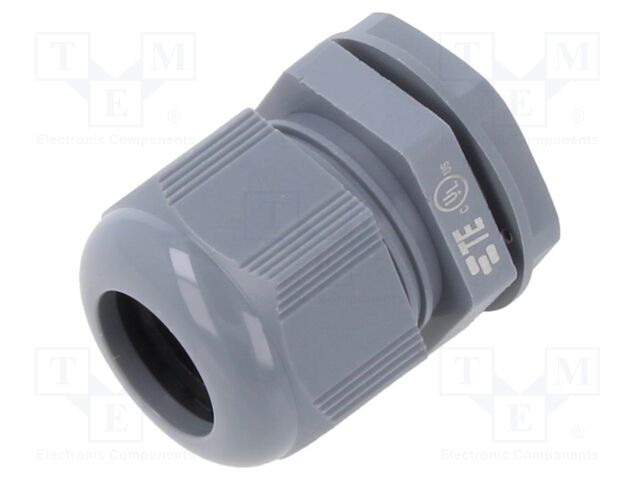 Cable gland; M16; 1.5; IP68; Mat: polyamide; grey; Entrelec