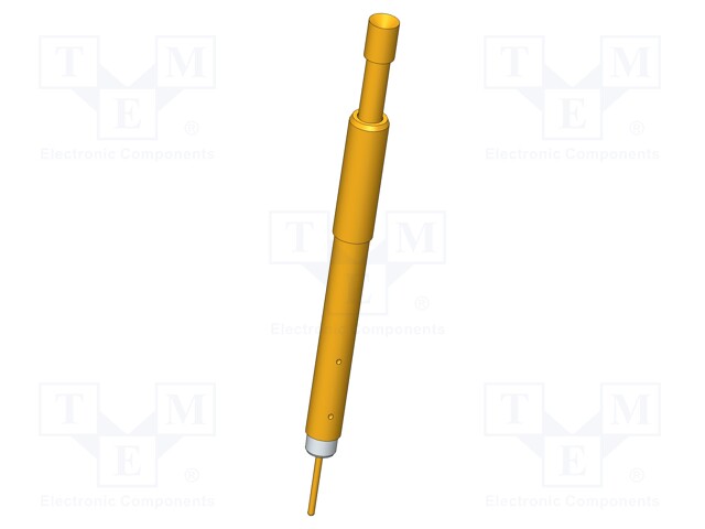 Needle-like test probe; Operational spring compression: 2.65mm