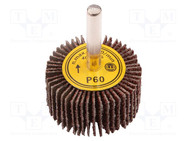 Grinding pin; Ø: 40mm; power tools; flap; H: 20mm