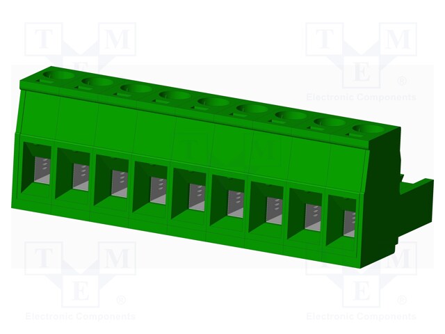 Connector: pluggable terminal block; plug; female; straight; 12A