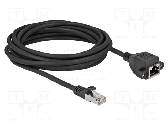 Extender Ethernet; S/FTP; Cat: 6a; RJ45 socket,RJ45 plug; 5m; LSZH