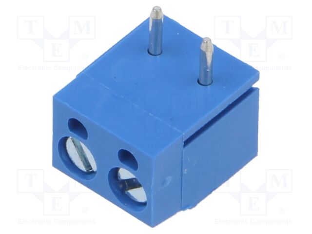 Connector: PCB terminal block; TB; 15A; 250V; terminal; PIN: 2