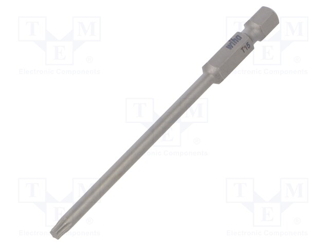 Screwdriver bit; TorxĀ®; TX15; Overall len: 90mm; PROFESSIONAL