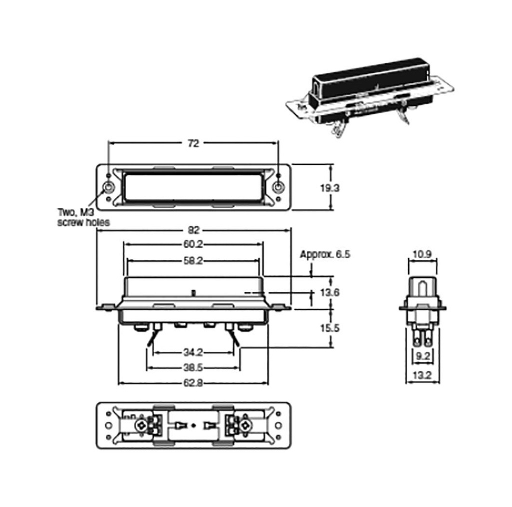 Safety switch: enabling switch; NO x2; Features: without gasket