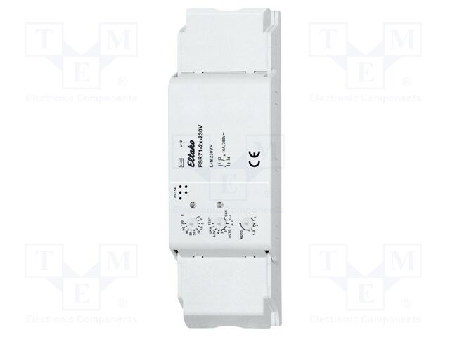Relay; EnOcean; inline in the supply cable; 230VAC; NO x2; Ch: 2
