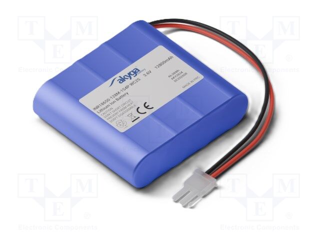 Re-battery: Li-Ion; 3.6V; 12800mAh; CP-01102010socket; -20÷60°C