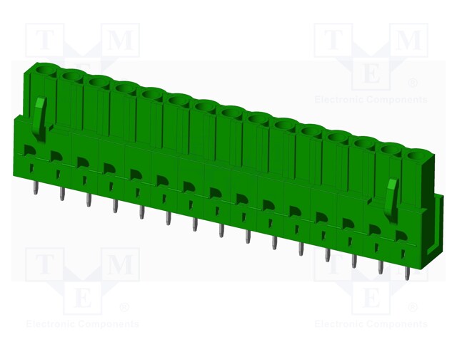 Connector: pluggable terminal block; socket; female; straight