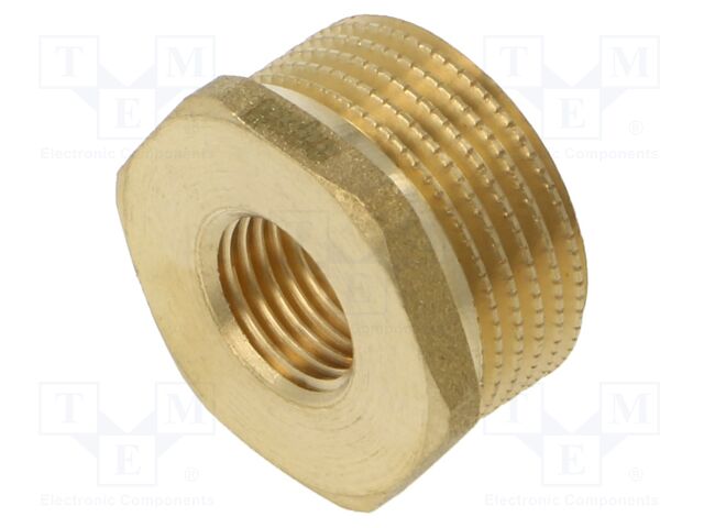 Male-female,reductive; max.6bar@<90°C,max.16bar@10°C÷30°C