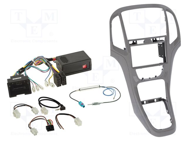 Adapter for control from steering wheel; Opel; DIN,Fakra,ISO