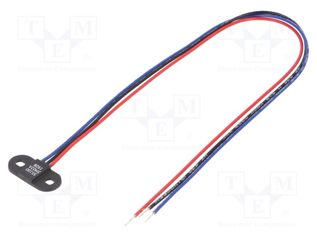 Sensor: Hall; Usup: 3.8÷24VDC; 20mA; Temp: -40÷100°C; 10kHz