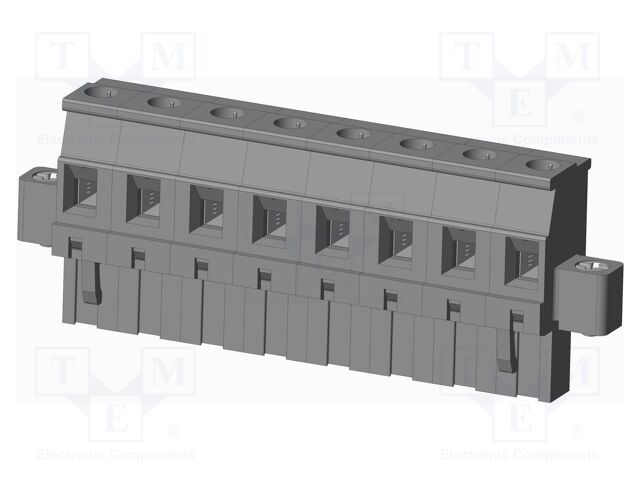 Connector: pluggable terminal block; plug; female; angled 90°