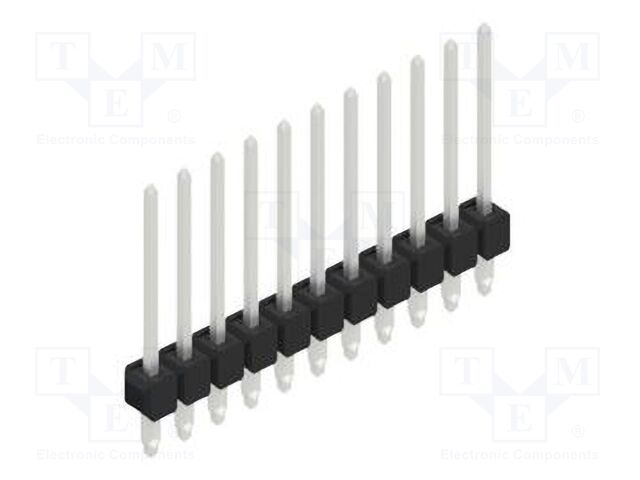 Connector: pin strips; pin header; male; PIN: 11; 2.54mm; THT; 1x11