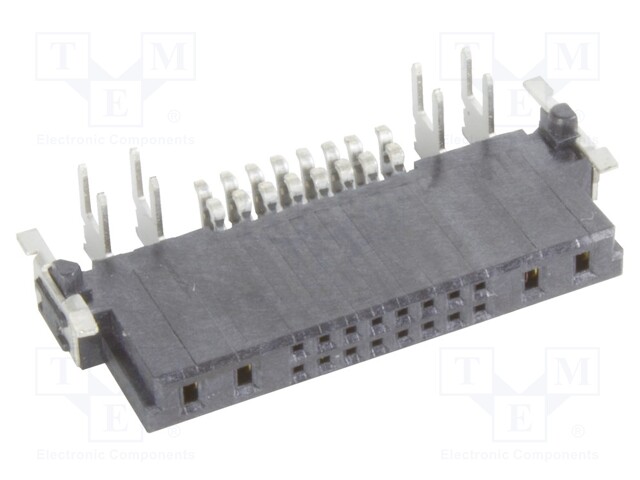 Connector: PCB to PCB; Series: har-flex Hybrid; -55÷125°C; SMT